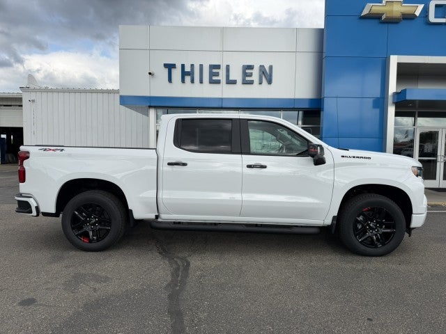 2026 Chevrolet Silverado 1500 RST in Summit White — front three-quarter view
