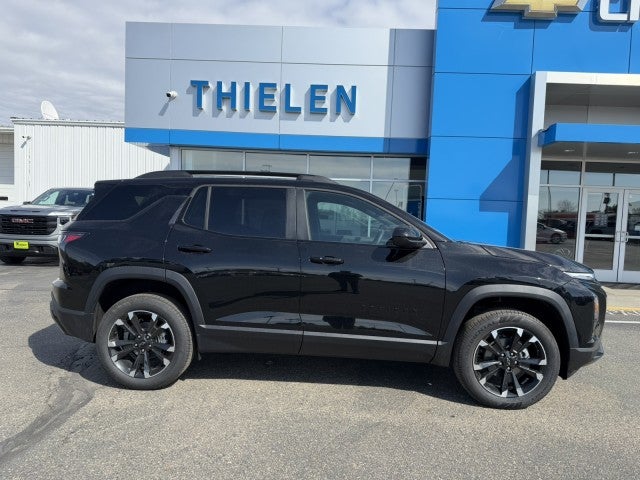 2026 Chevrolet Equinox RS in Mosaic Black Metallic — front three-quarter view
