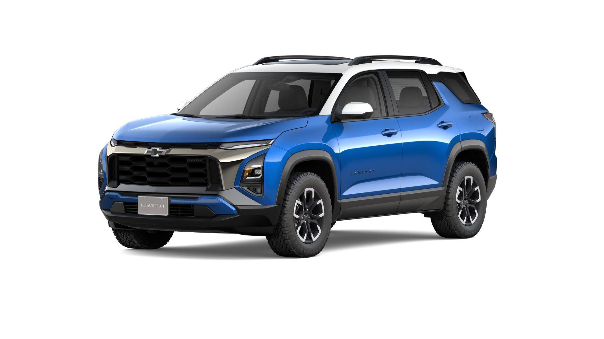 2026 Chevrolet Equinox ACTIV in Reef Blue Metallic — front three-quarter view