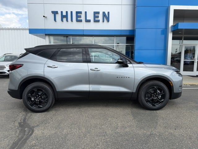 2026 Chevrolet Blazer 3LT in Sterling Gray Metallic — front three-quarter view