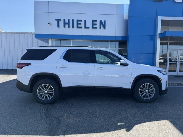 2023 Chevrolet Traverse LT Cloth in Summit White — front three-quarter view
