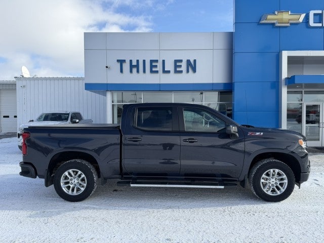 2023 Chevrolet Silverado 1500 RST in Dark Ash Metallic — front three-quarter view